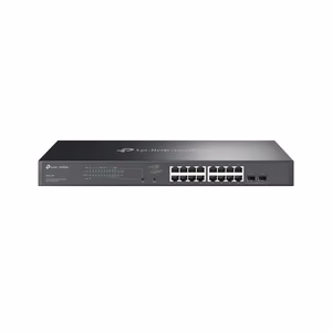 Коммутатор TP-Link JetStream TL-SG2218P, 16x 1000Base-T, 2xSFP, 16 портов PoE+, 150 Вт
