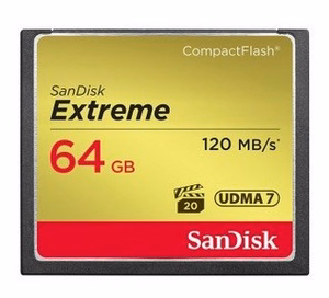 CompactFlash mälukaart SANDISK 64GB SDCFXSB-064G-G46
