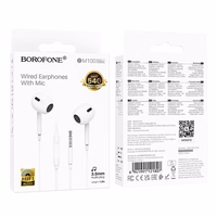 Borofone Kõrvaklapid BM100 Max Fuente koos mikrofon valge