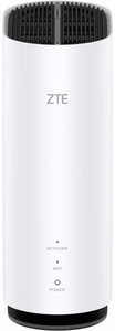 ZTE G5C - Gigabit Ethernet kahesageduslik (2.4 GHz / 5 GHz) Wi-Fi 6 4G/5G juhtmevaba ruuter valge