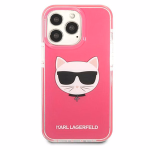 KARL LAGERFELD KLHCP13LTPECPI IPHONE 13 PRO / 13 6.1 "ÜMBRIS FUCHSIA / FUSCHIA CHOUPETTE HEAD