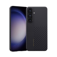 Benks Montage Magnetic Armor Air Kevlar Ümbris 600D (M040) jaoks Samsung Galaxy S24 must