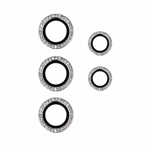 Karastatud klaas HARD DIAMOND jaoks camera (LENS) jaoks Samsung Galaxy S24 Ultra hõbedane (lens 5 pieces)