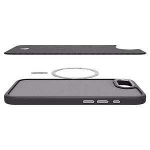 Чехол Spigen Enzo Aramid MagSafe для iPhone 16e / 17e - чёрный