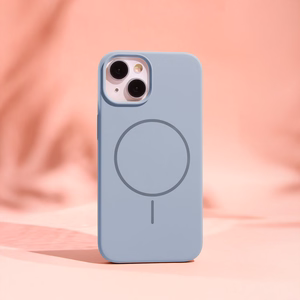 Silikoon Thin Mag ümbris for iPhone 16 Plus 6,7" helesinine