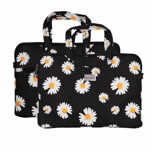 Wonder Briefcase Laptop 15-16 inches must daisies