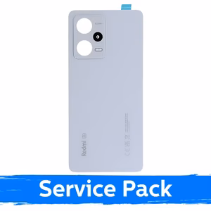 Tagakaas ühilduv Xiaomi Redmi Note 12 Pro 5G / Polar White / (Service Pack)
