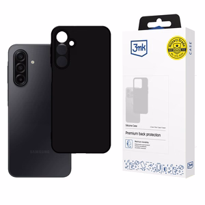 3mk Silikoonist ümbris Samsung Galaxy A17 5G jaoks - must