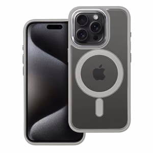 COLOR EDGE MAG COVER Ümbris compatible with MagSafe jaoks IPHONE 15 Pro titatnium hall