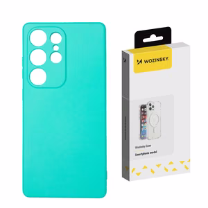 Wozinsky Silicone Ümbris flexible silicone jaoks Samsung Galaxy S25 Ultra - roheline