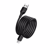 Kaabel USB A to Micro USB Hoco 2,4A 1 m X120 must