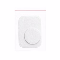 Badget jaoks magnet car hoidja leather valge