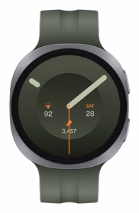 Samsung Galaxy Watch9 44 mm nutikell 3,81 cm (1,5-tollise) AMOLED 480 × 480 puuteekraani, Wi-Fi ja GPS-iga, hõbedane