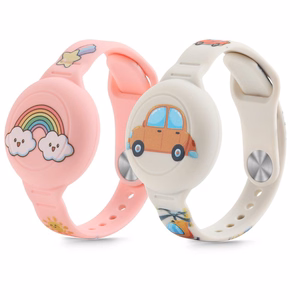 Tech-Protect Smooth 2-pack Ümbris jaoks Apple AirTag 1/2 jaoks Kids - Multicolor