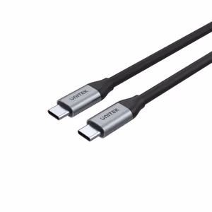 UNITEK C14082ABK USB kaabel USB 3.2 Gen 2 (3.1 Gen 2) 1 m USB C Must