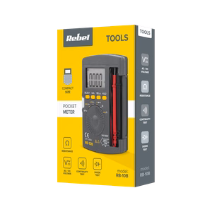 Tasku digitaalne multimeeter REBEL RB-10B
