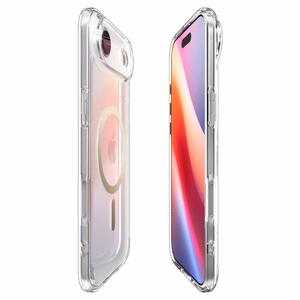 SPIGEN ümbris ULTRA HYBRID MAG compatible with MagSafe jaoks IPHONE 17 Air clear kuldne