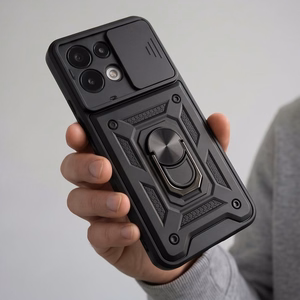 Tech-Protect CamShield Pro ümbris Xiaomi Redmi 17 4G / 5G jaoks, must