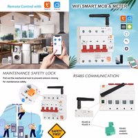 TUYA nutikas kaitselüliti, 3P+N, Wi-Fi, RS485, 63A