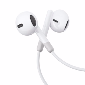 Joyroom JR-EW01 in-ear wired mini jack kõrvaklapid with remote control - valge