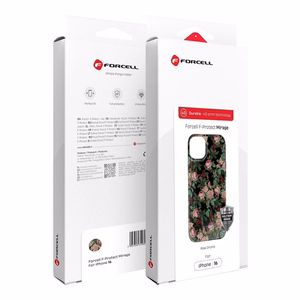 Ümbris jaoks iPhone 16 PLUS Forcell F-Protect Mirage compatible with Magsafe Military Drop-Test rose drama