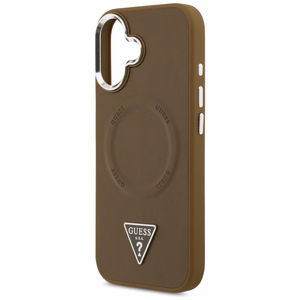 Guess Triangle Logo MagSafe ümbris jaoks iPhone 17 - brown
