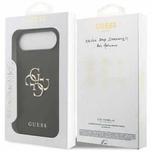 Guess Grained Big 4G & Classic Logo ümbris jaoks iPhone Air - must