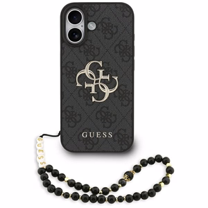 Guess 4G Strap 4G Classic Logo Ümbris jaoks iPhone 17 - Must