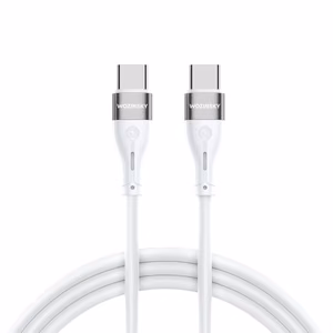 Wozinsky WSTCC2 USB-C / USB-C PD 65W kaabel 2 m - valge