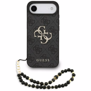 Guess 4G Strap 4G Classic Logo ümbris jaoks iPhone Air - must