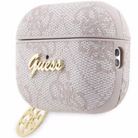 Guess GUAP2G4GSMP AirPods Pro 2 cover roosa/roosa 4G Charm Collection