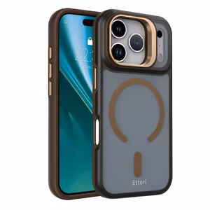 Чехол Etteri Morning Fog для iPhone 17 Pro Max 6,9" коричневый