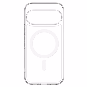 Spigen Ultra Hybrid Mag MagSafe ümbris Google Pixel 11 Prole, läbipaistev / valge