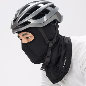 Wozinsky WKM-01B balaklava näomask mootorrattale ja jalgrattale - must