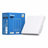 SONOFF M5-3C-86W WiFi Matter nutikas seina lüliti (3-channel)