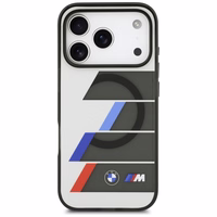 BMW M IML Metal Buttons Tricolor Lines MagSafe Ümbris jaoks iPhone 17 Pro Max - hall