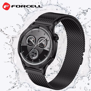 Strap to Samsung Galaxy Watch Forcell F-Design FS10 magnetic steel 22 mm golden