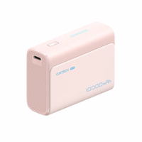 Powerbank Cuktech CP13 30W 10000mAh USB-C + USB-A - roosa
