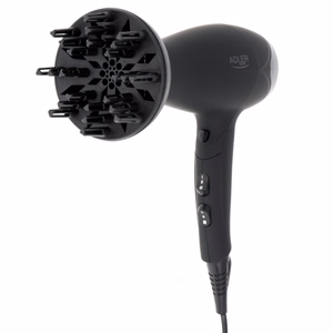 Adler AD 2267 – 2100 W föön 3 temperatuuritaseme ja difuusoriga, must