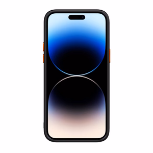 Tel Protect Magnetic Carbon ümbris iPhone 13 Pro must-oranž
