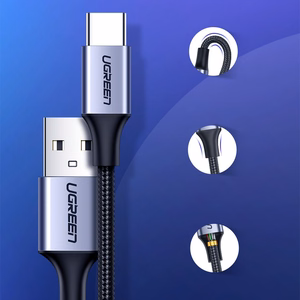 Ugreen US288 60125 USB-A / USB-C QC 3.0 3A 0.5m kaabel - hall