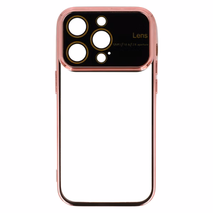 Electro Lens Ümbris jaoks Xiaomi Redmi Note 12 5G/Poco X5 Rose kuldne