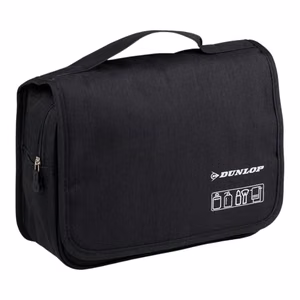 Dunlop riputatav reisitarvete kott, 25 × 20 × 10 cm, must
