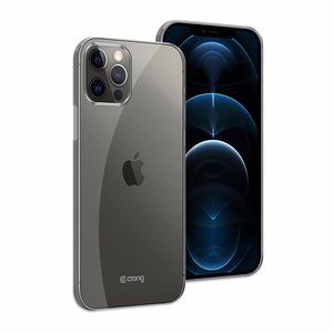 Crong Crystal Slim ümbris seadmele iPhone 12 Pro Max, läbipaistev