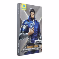 Karastatud klaas 5D Mr. Monkey Glass (Airbag Anti-Broken) Apple iPhone 15 Pro Max must