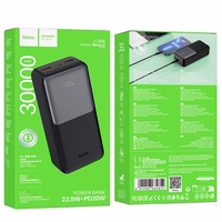 External battery Akupank Hoco J136B 22.5W+PD20W 30000mAh must