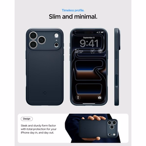 Spigen Thin Fit MagSafe ümbris iPhone 17 Pro Max / 18 Pro Max jaoks, sinine