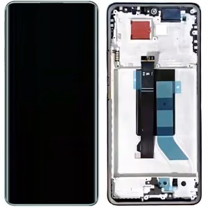 LCD ekraan Xiaomi Redmi Note 14 Pro 5G puuteekraaniga koos raamiga Midnight Black originaal (service pack)
