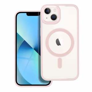 COLOR EDGE MAG COVER Ümbris compatible with MagSafe jaoks IPHONE 13 roosa