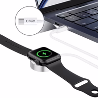 Tech-Protect UltraBoost Magnetic Induktiivne Laadija koos USB-C Connector jaoks Apple Watch 1.2m - valge